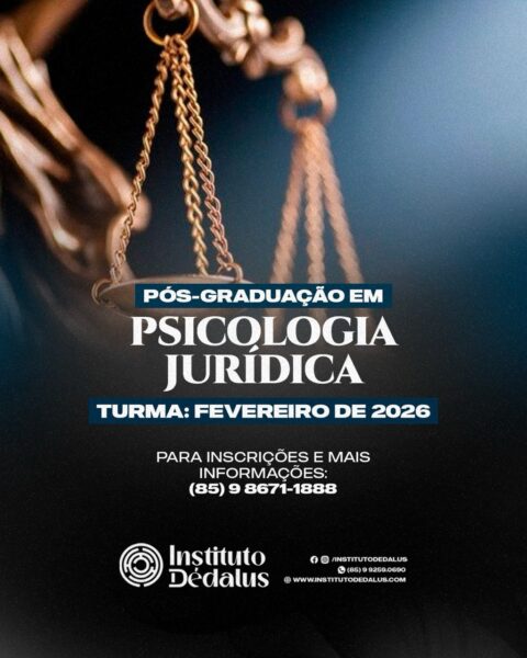 Pós-graduação em Psicologia Jurídica - Fevereiro 2026