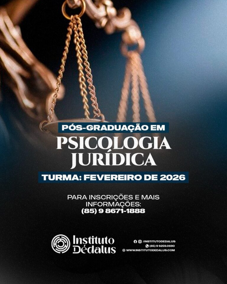 Pós-graduação em Psicologia Jurídica – Fevereiro 2026